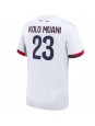 Billige Paris Saint-Germain Randal Kolo Muani #23 Bortedrakt 2024-25 Kortermet